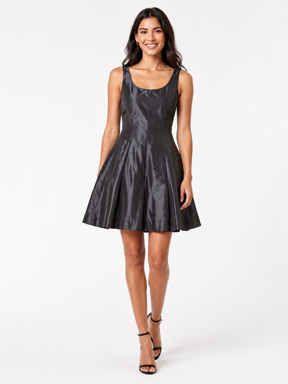ALFRED SUNG Black Sleeveless Dress